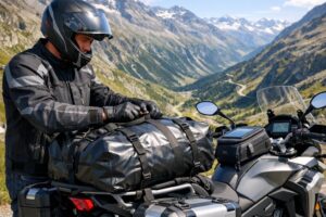 Motorradreise in die Alpen: So packst du dein Gepäck clever und sicher